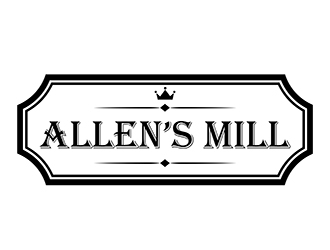 Allens Mill logo design by SteveQ