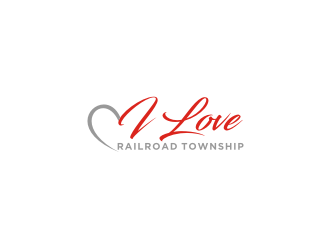 I Love Railroad Township logo design by bricton