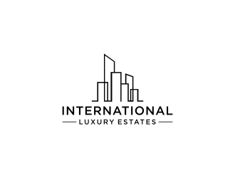 International Luxury Estates logo design by kaylee