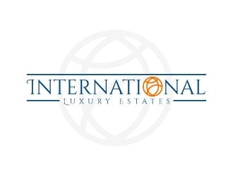 International Luxury Estates logo design by sanworks