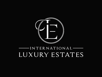 International Luxury Estates logo design by Boomstudioz