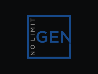 No Limit Gen logo design by Shina
