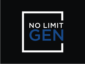 No Limit Gen logo design by Shina