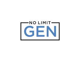 No Limit Gen logo design by johana