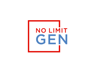 No Limit Gen logo design by johana