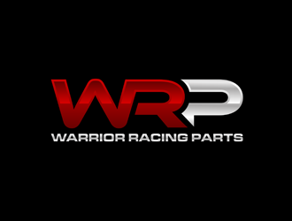 warrior racing parts logo design by bomie