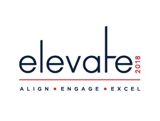 Elevate 2018 logo design by spiritz