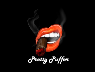 Pretty Puffer logo design by jaize