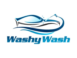 Washy wash logo design by J0s3Ph