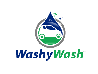 Washy wash logo design by THOR_