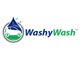 Washy wash logo design by THOR_