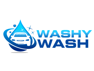 Washy wash logo design by THOR_