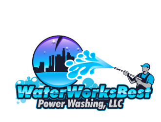 Water Works Best Power Washing, LLC logo design by tec343