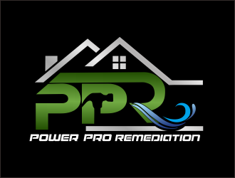 Power Pro Remediation logo design by bosbejo