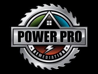 Power Pro Remediation logo design by logoguy