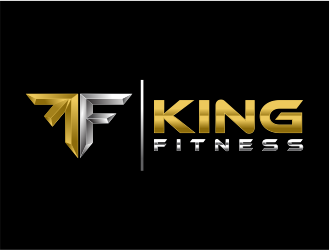 king fitness  logo design by mutafailan