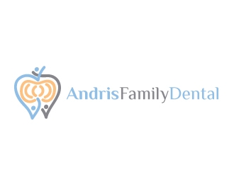 Andris Family Dental logo design by Suvendu