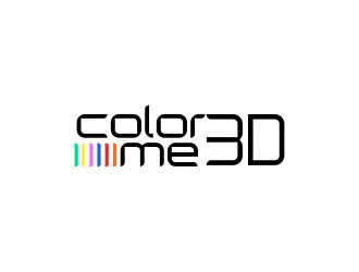 Color Me 3d logo design by gcreatives