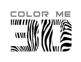 Color Me 3d logo design by LogoInvent
