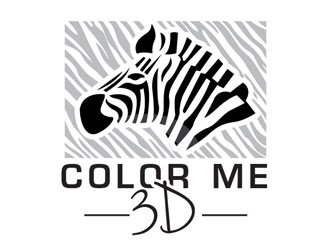 Color Me 3d logo design by LogoInvent