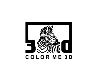 Color Me 3d logo design by samuraiXcreations