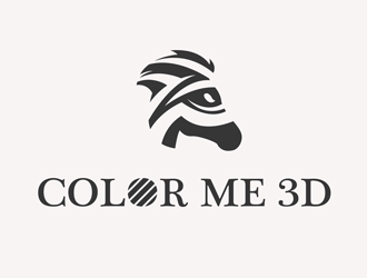 Color Me 3d logo design by Arrs