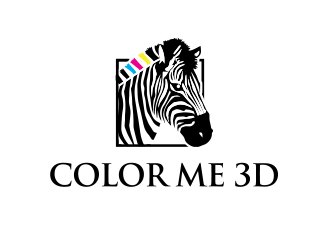 Color Me 3d logo design by BeDesign