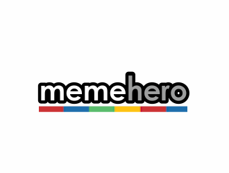memehero logo design by serprimero