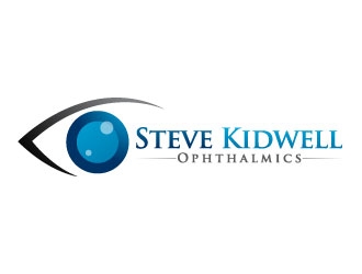 Steve Kidwell Ophthalmics logo design by J0s3Ph