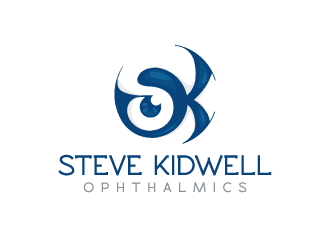 Steve Kidwell Ophthalmics logo design by schiena