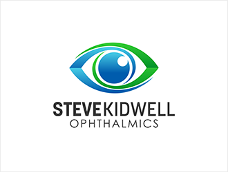 Steve Kidwell Ophthalmics logo design by hole