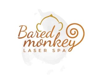 Bared Monkey Laser Spa logo design by Boomstudioz