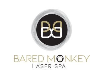 Bared Monkey Laser Spa logo design by Suvendu