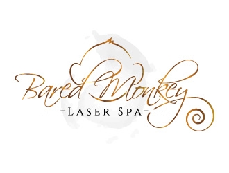 Bared Monkey Laser Spa logo design by Boomstudioz