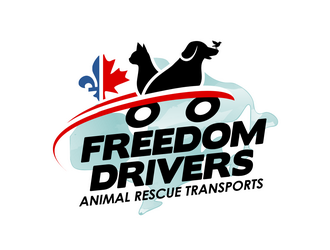 Freedom Drivers Animal Rescue Transports logo design by haze