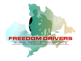 Freedom Drivers Animal Rescue Transports logo design by torresace