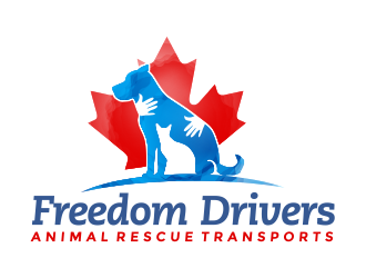 Freedom Drivers Animal Rescue Transports logo design by mutafailan