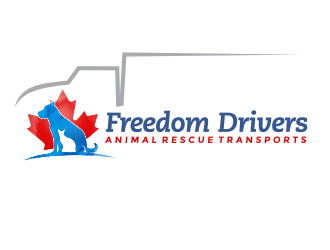Freedom Drivers Animal Rescue Transports logo design by mutafailan