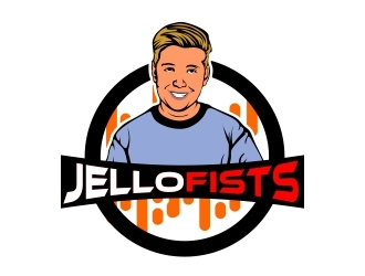 JelloFists logo design by mckris