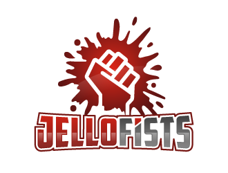 JelloFists logo design by akilis13