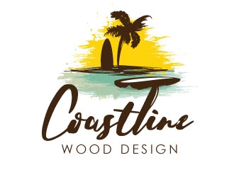 Coastline Wood Design logo design by designstarla