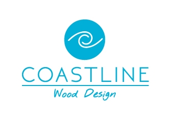 Coastline Wood Design logo design by Marianne