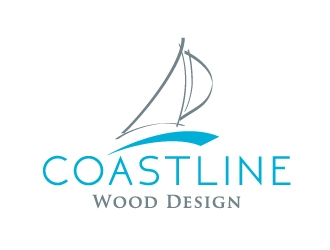 Coastline Wood Design logo design by Marianne