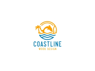Coastline Wood Design logo design by CreativeKiller