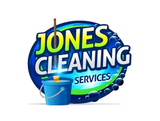 Jones Cleaning Services logo design by Loregraphic