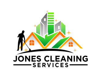 Jones Cleaning Services logo design by akhi