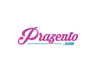 PRAZENTO.COM  logo design by pencilhand