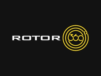 Rotor 360 logo design by zakdesign700