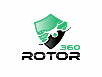 Rotor 360 logo design by serprimero