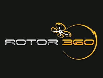 Rotor 360 logo design by REDCROW